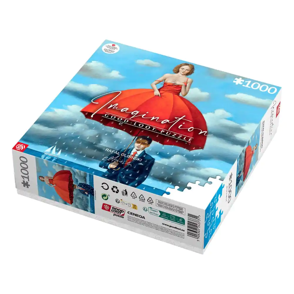 Rafal Olbinski Imagination Puzzle Obrana od banalnosti (1000 dijelova) fotografija proizvoda