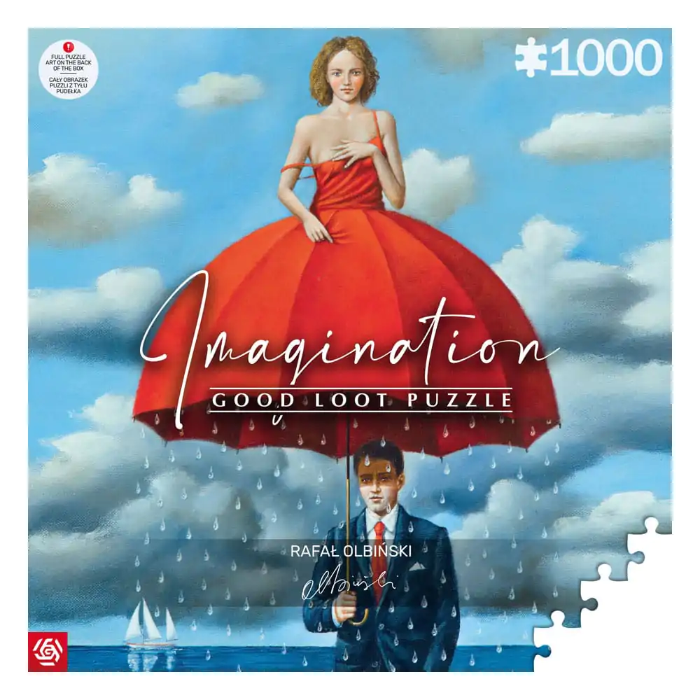 Rafal Olbinski Imagination Puzzle Obrana od banalnosti (1000 dijelova) fotografija proizvoda