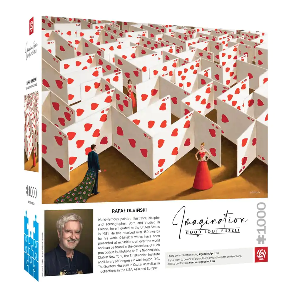 Rafal Olbinski Imagination Puzzle Izuzetna pedantnost (1000 komada) fotografija proizvoda