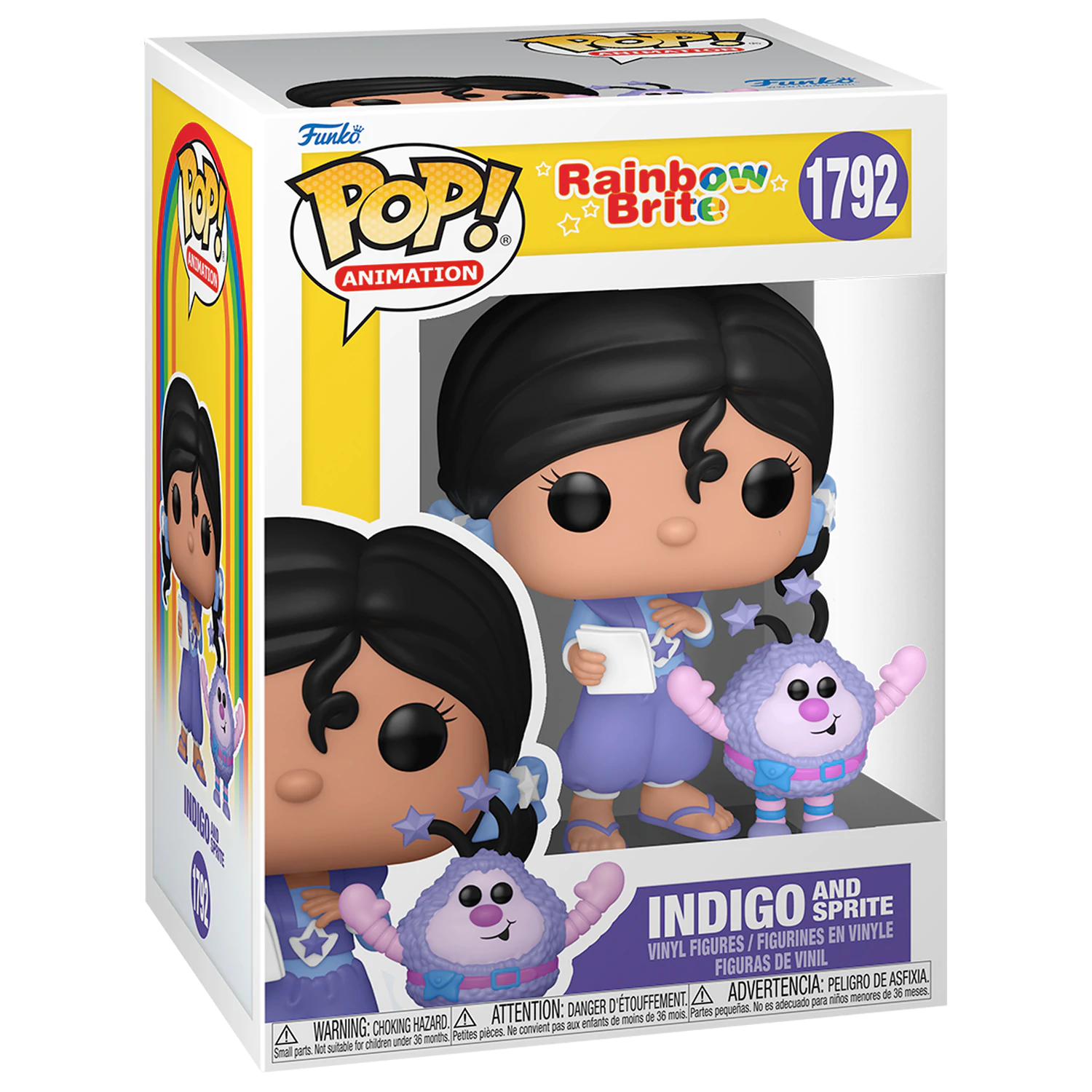 Rainbow Brite Funko POP! & Buddy Vinil Figura Indigo Lutka & Hammy 9 cm fotografija proizvoda