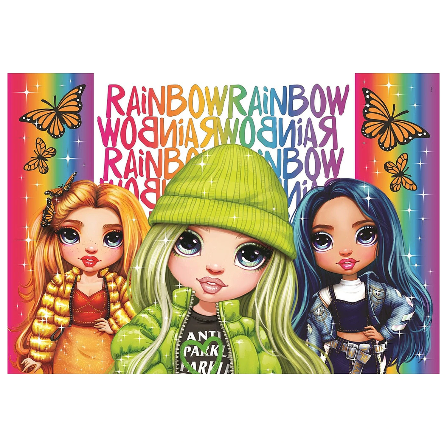 Rainbow High Butterfly 104-dijelna Brilliant Puzzle slagalica Clementoni fotografija proizvoda