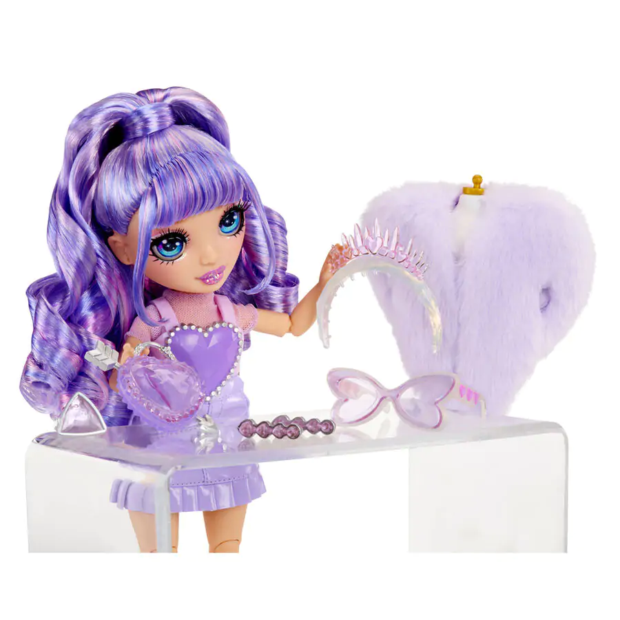 Rainbow High Crystal modna lutka Violet fotografija proizvoda