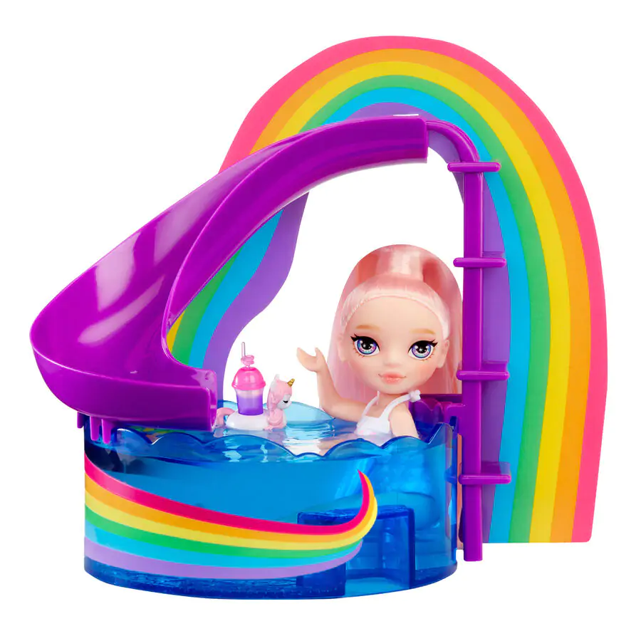 Rainbow High Little Pool Day with Blush set za igru i lutka fotografija proizvoda
