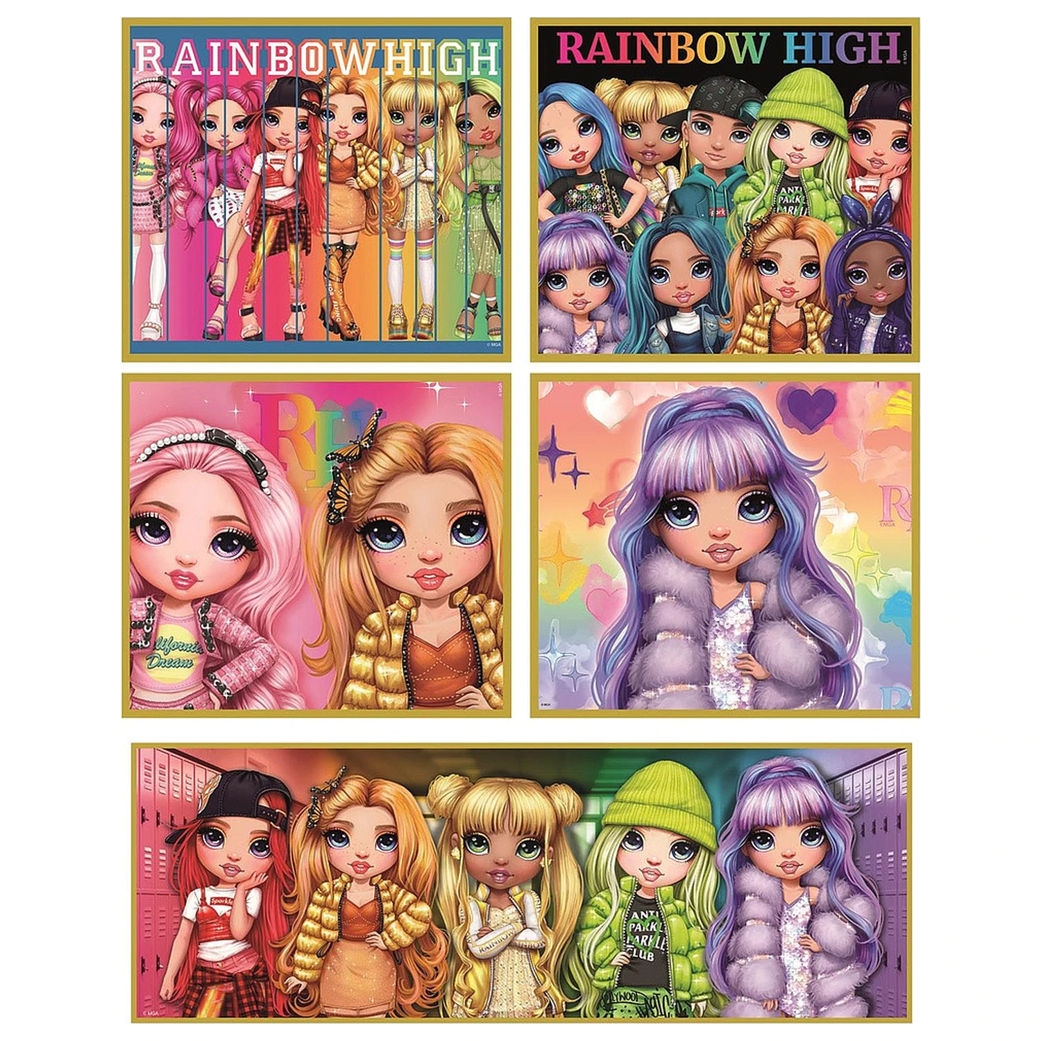 Rainbow High Personalities 10-u-1 slagalica Clementoni fotografija proizvoda