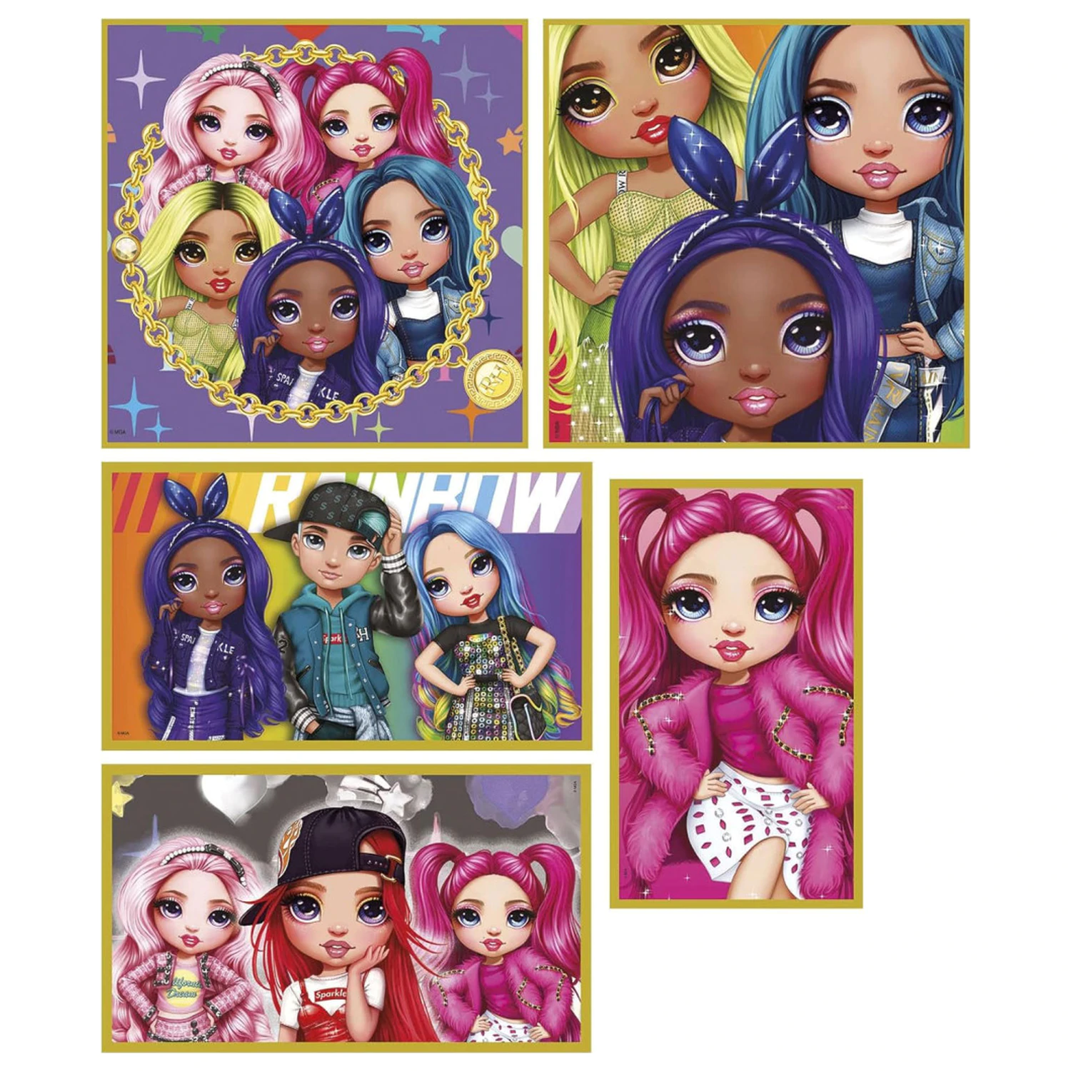 Rainbow High Personalities 10-u-1 slagalica Clementoni fotografija proizvoda