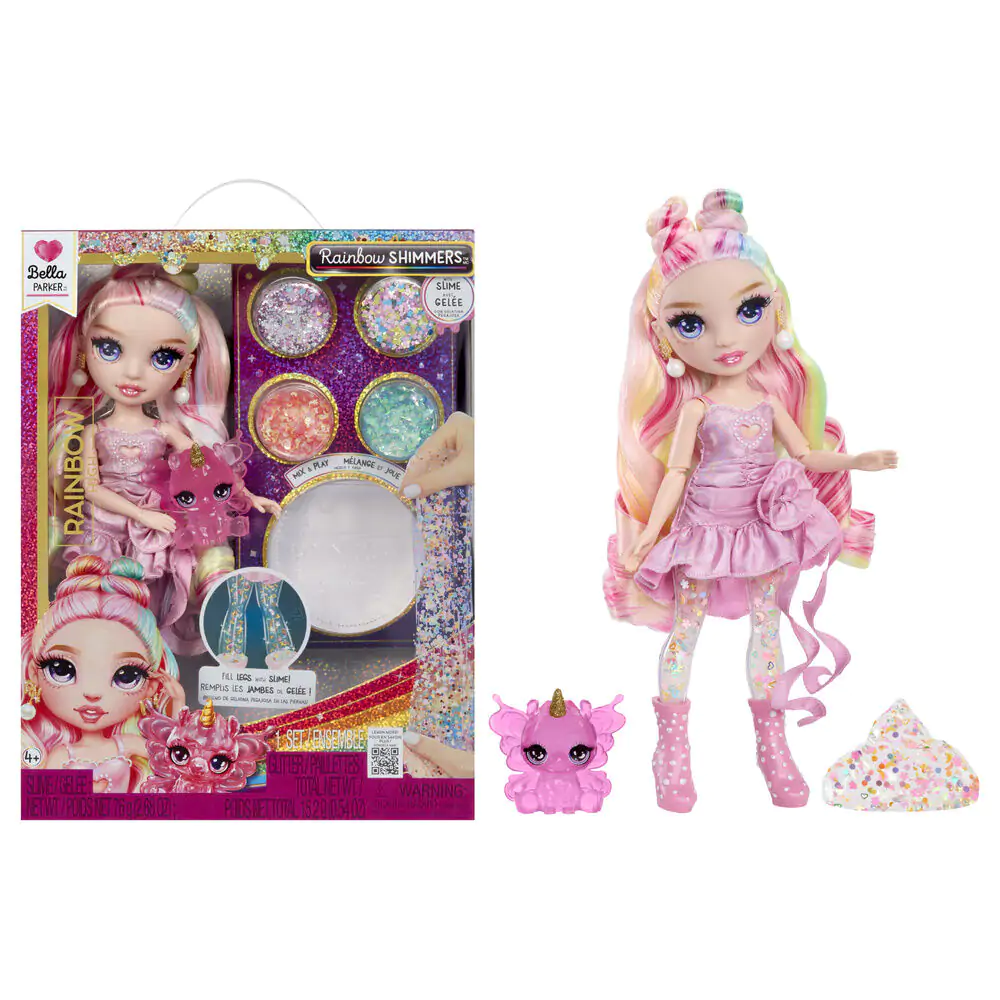 Rainbow High Rainbow Shimmers Feature Fantasy Bella lutka fotografija proizvoda