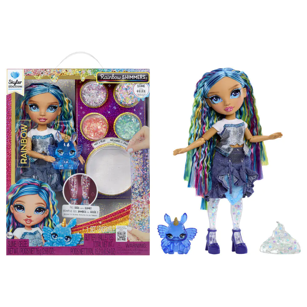 Rainbow High Rainbow Shimmers Feature Fantasy Skyler lutka fotografija proizvoda