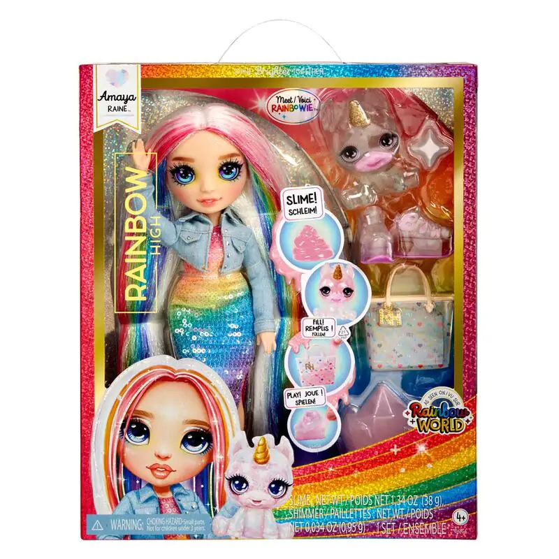 Rainbow High Rainbow World Amaya lutka 25 cm fotografija proizvoda