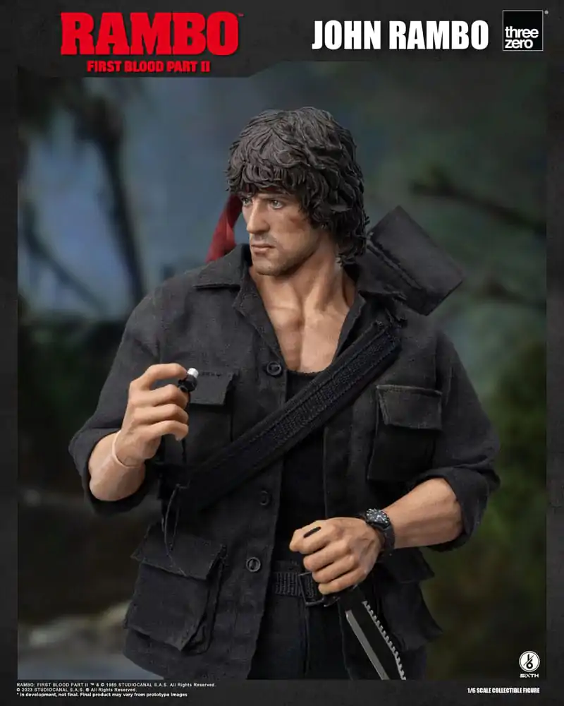 Rambo: First Blood II akcijska figura 1/6 John Rambo 30 cm fotografija proizvoda