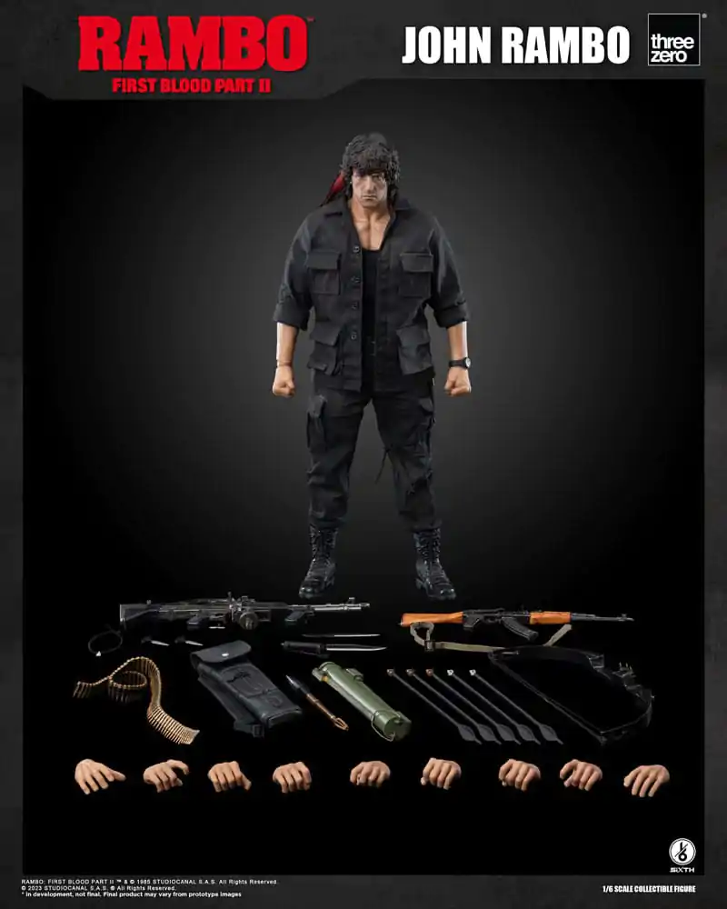 Rambo: First Blood II akcijska figura 1/6 John Rambo 30 cm fotografija proizvoda