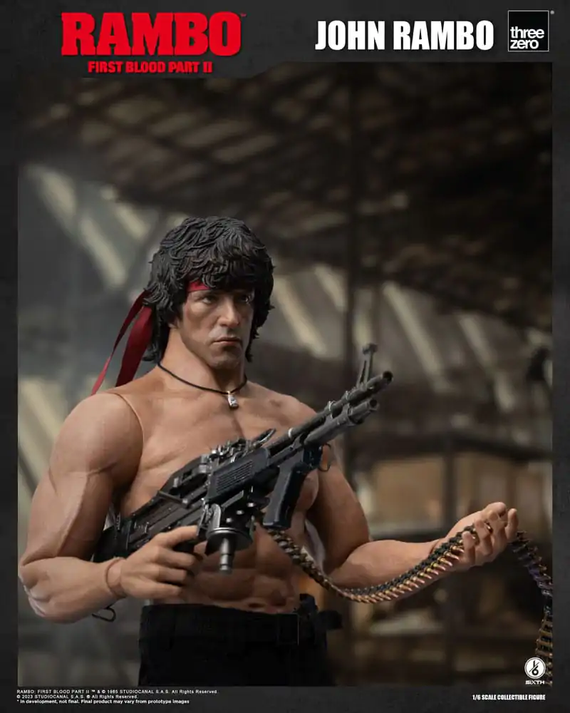 Rambo: First Blood II akcijska figura 1/6 John Rambo 30 cm fotografija proizvoda
