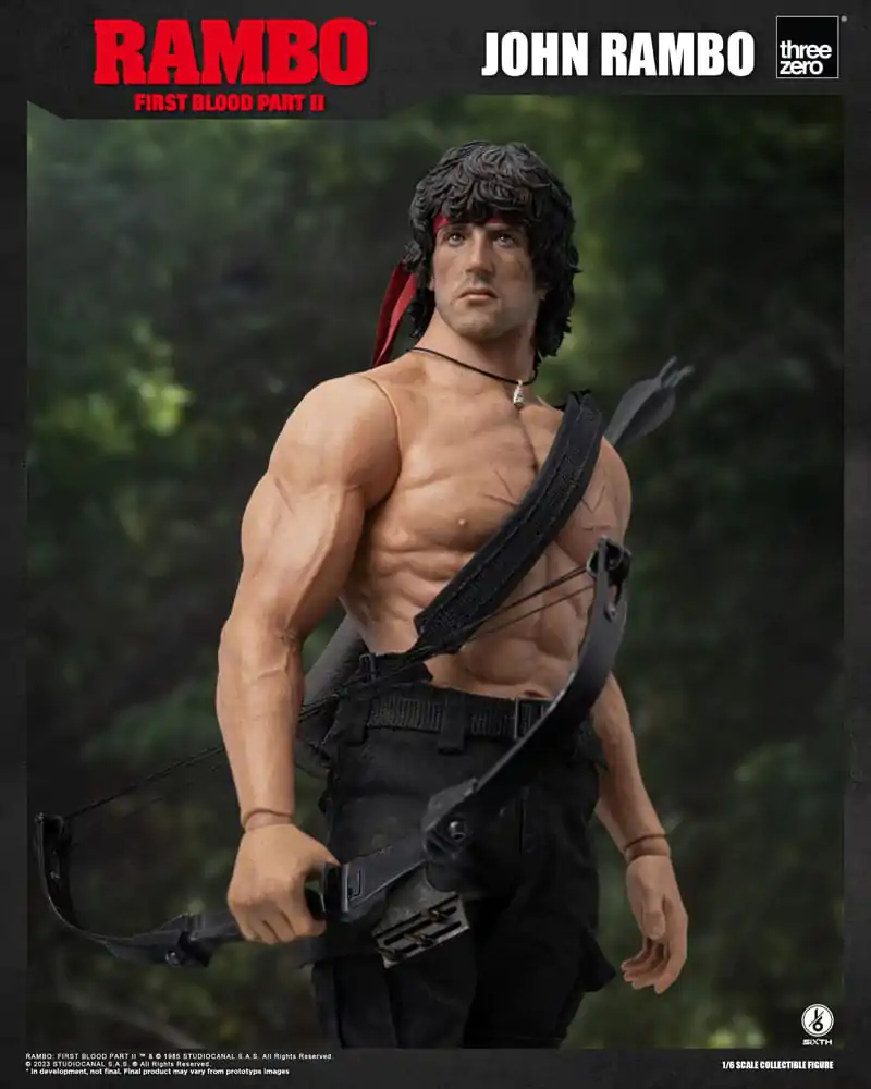 Rambo: First Blood II akcijska figura 1/6 John Rambo 30 cm fotografija proizvoda