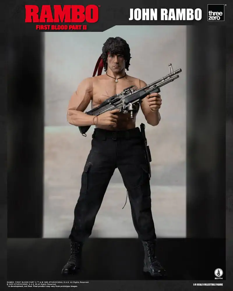 Rambo: First Blood II akcijska figura 1/6 John Rambo 30 cm fotografija proizvoda