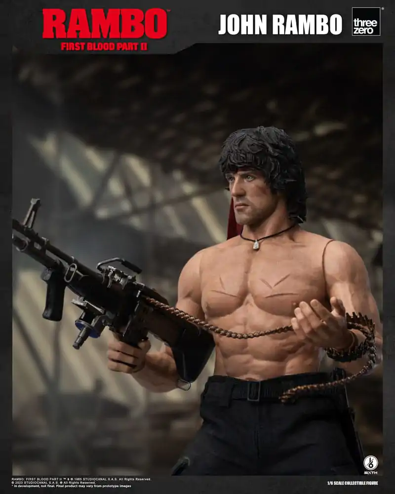Rambo: First Blood II akcijska figura 1/6 John Rambo 30 cm fotografija proizvoda