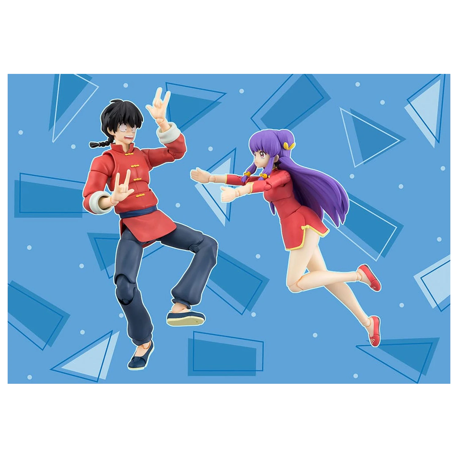 Ranma 1/2 S.H. Figuarts akcijska figura Ranma Saotome 14 cm fotografija proizvoda
