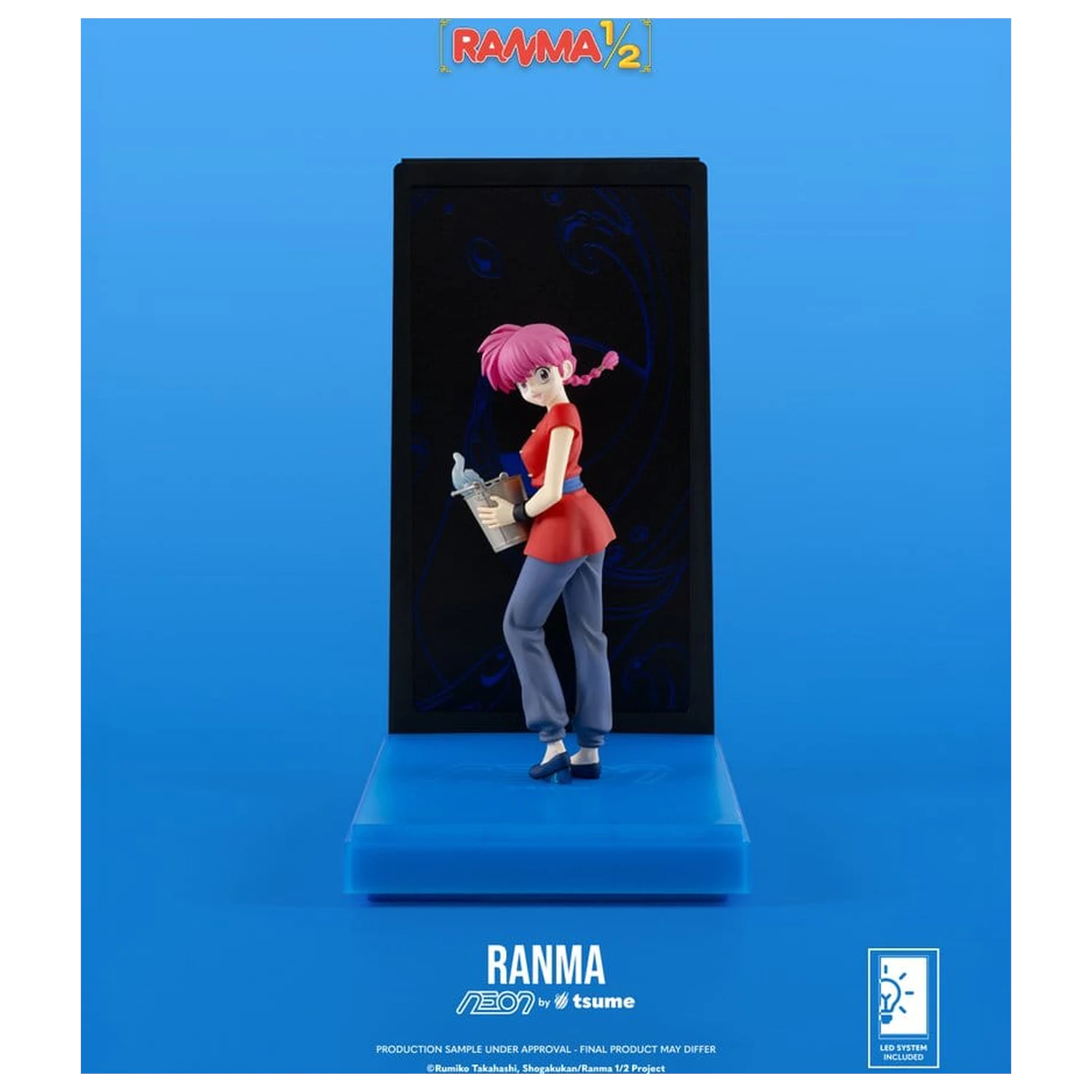 Ranma Neon Figura 1/9 Ranma Saotome Girl 20 cm fotografija proizvoda