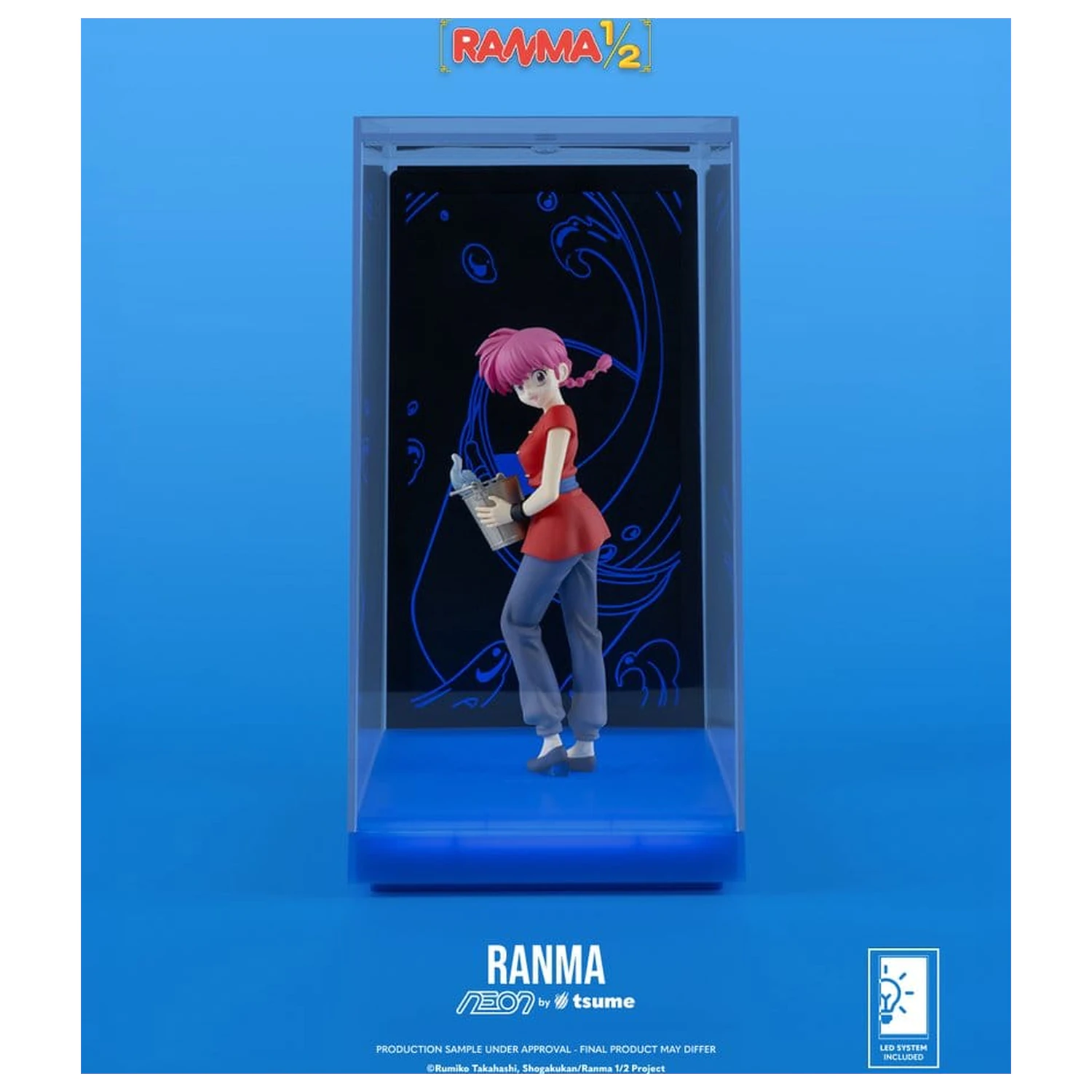 Ranma Neon Figura 1/9 Ranma Saotome Girl 20 cm fotografija proizvoda