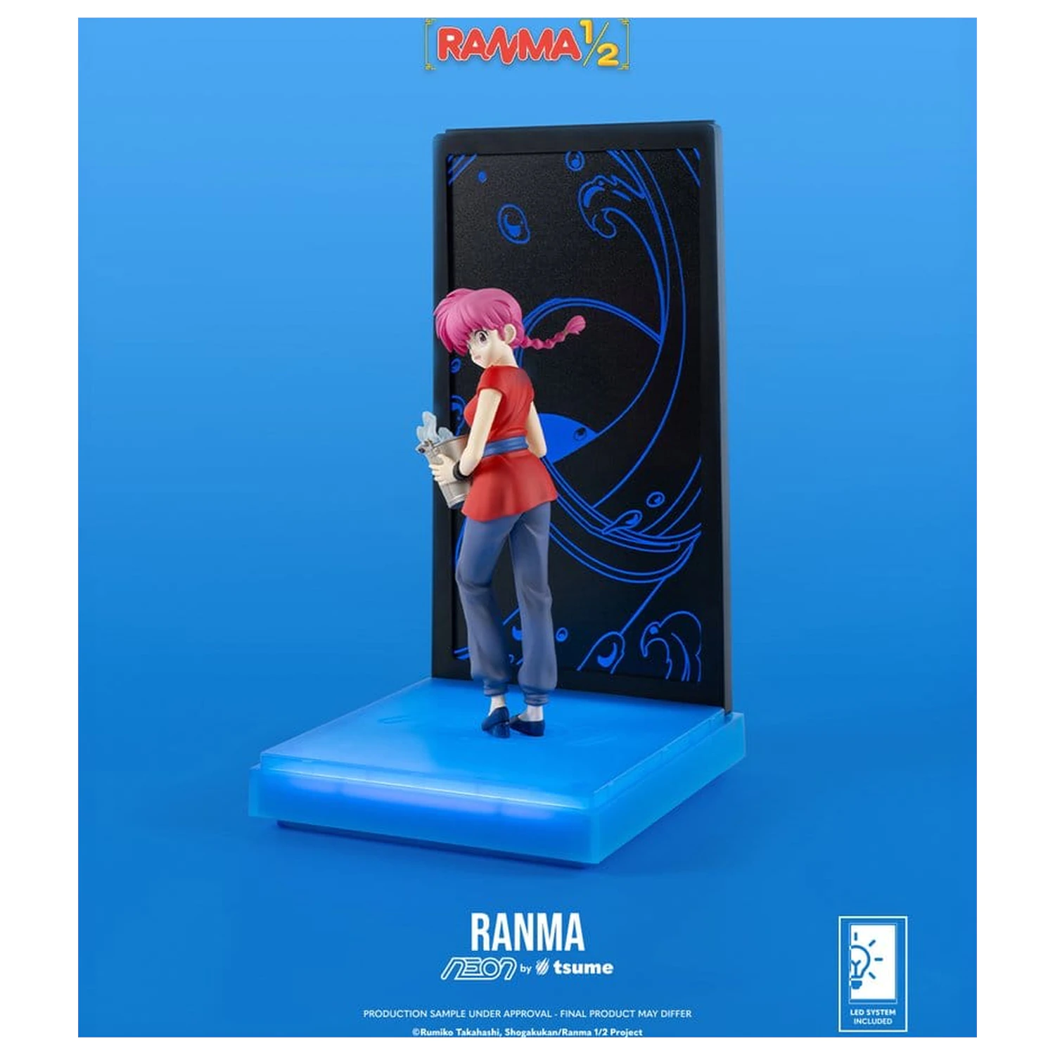 Ranma Neon Figura 1/9 Ranma Saotome Girl 20 cm fotografija proizvoda