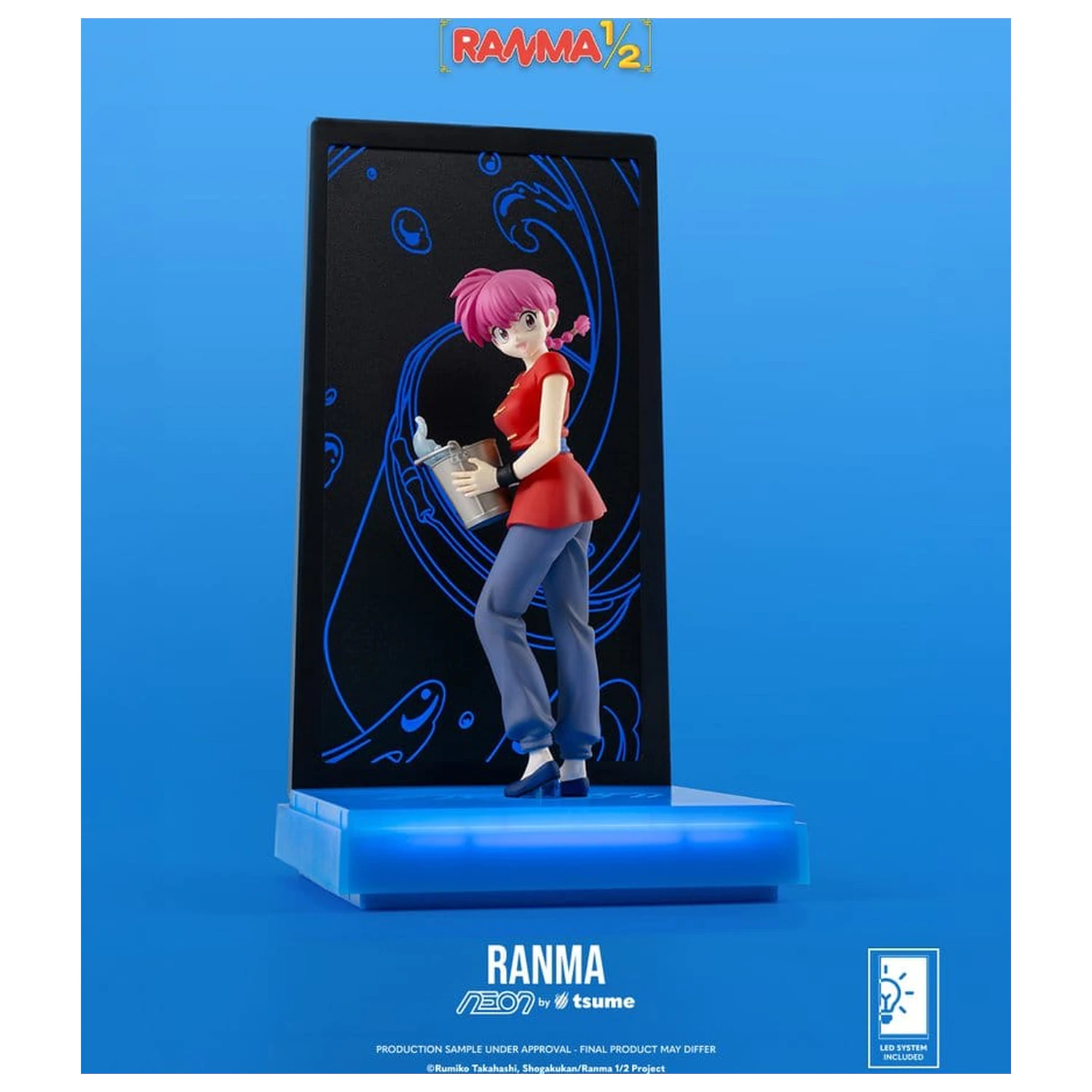 Ranma Neon Figura 1/9 Ranma Saotome Girl 20 cm fotografija proizvoda