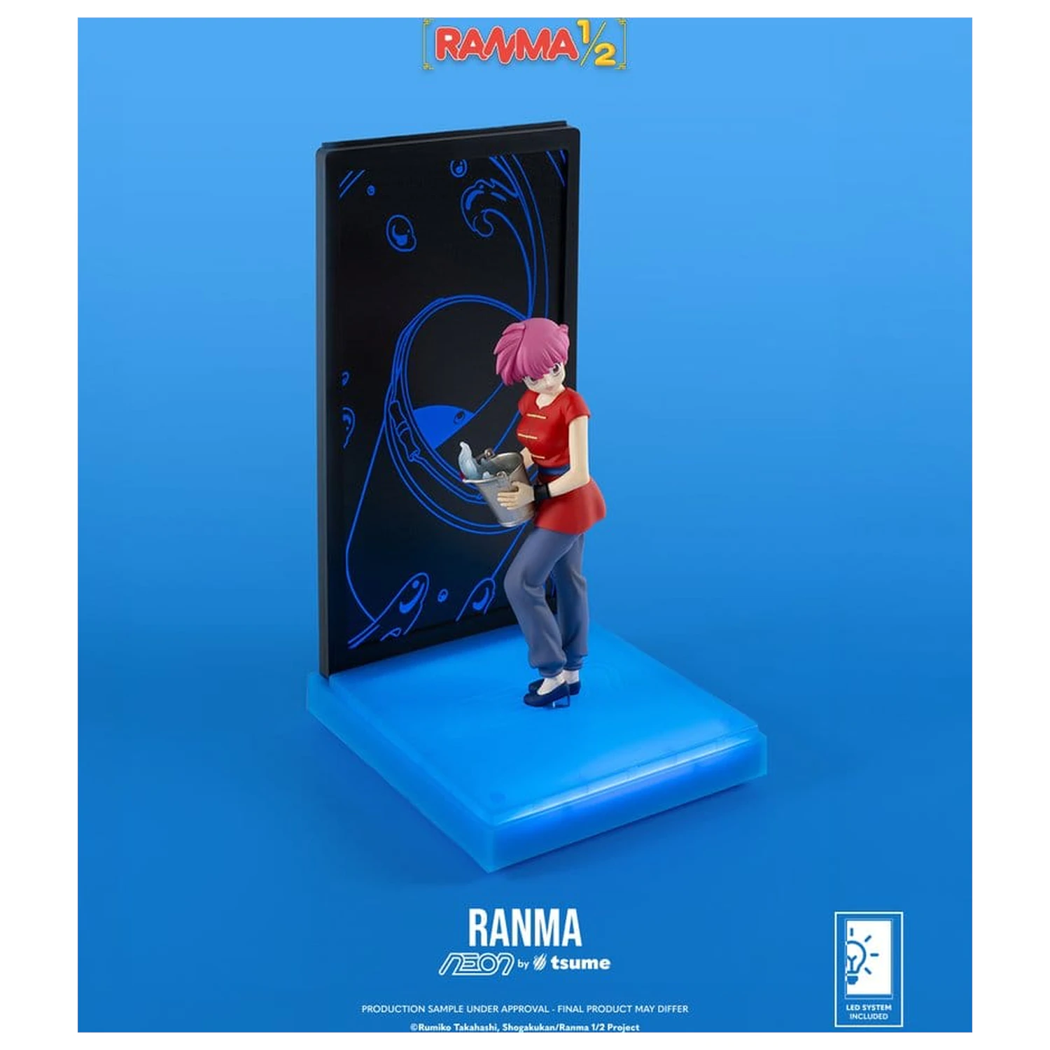 Ranma Neon Figura 1/9 Ranma Saotome Girl 20 cm fotografija proizvoda