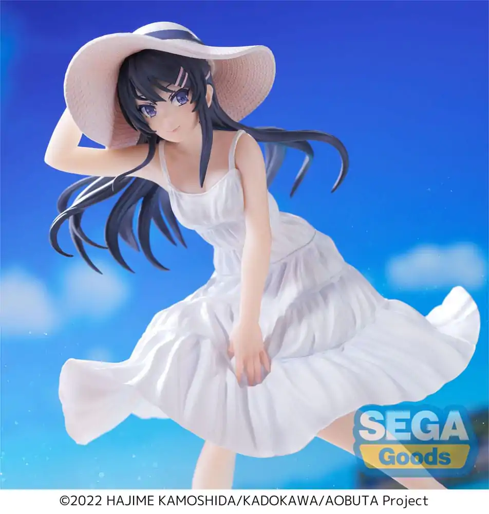 Rascal Does Not Dream of a Bunny Girl Senpai Luminasta PVC kip Mai Sakurajima Ljetna Haljina 17 cm fotografija proizvoda