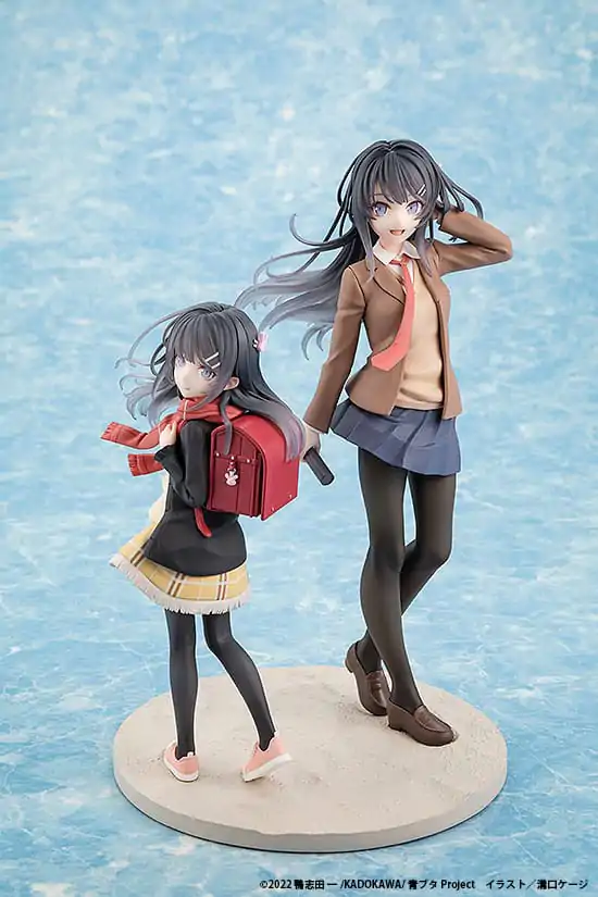 Rascal Does Not Dream of a Knapsack Kid PVC Kip Mai Sakurajima High School Graduation Ver. & Knapsack Kid 19 cm fotografija proizvoda