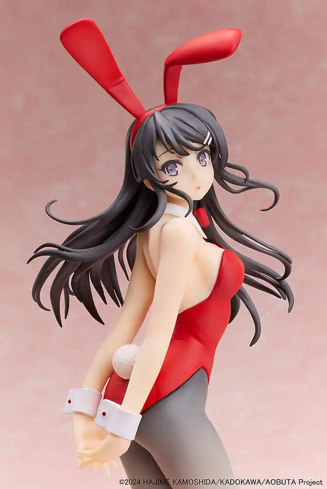 Rascal Does Not Dream of Bunny Girl Senpai Kip 1/7 Mai Sakurajima Red Bunny Girl Ver. 27 cm fotografija proizvoda