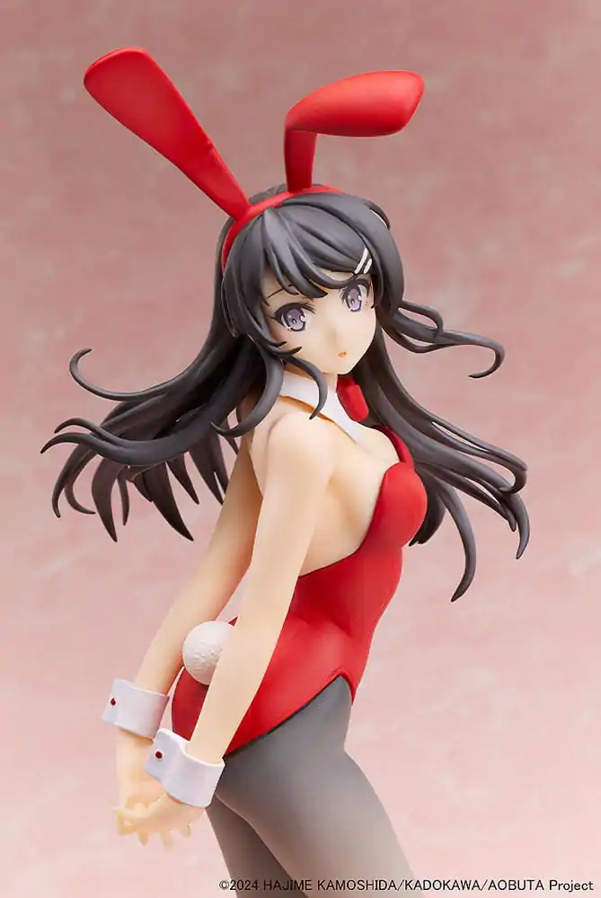 Rascal Does Not Dream of Bunny Girl Senpai Kip 1/7 Mai Sakurajima Red Bunny Girl Ver. 27 cm fotografija proizvoda