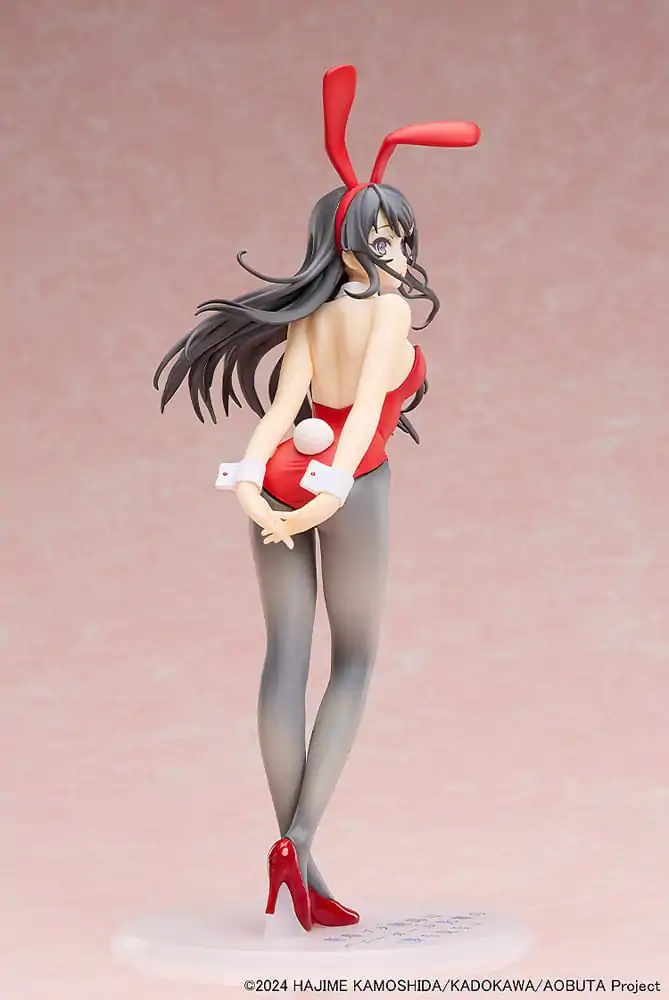 Rascal Does Not Dream of Bunny Girl Senpai Kip 1/7 Mai Sakurajima Red Bunny Girl Ver. 27 cm fotografija proizvoda