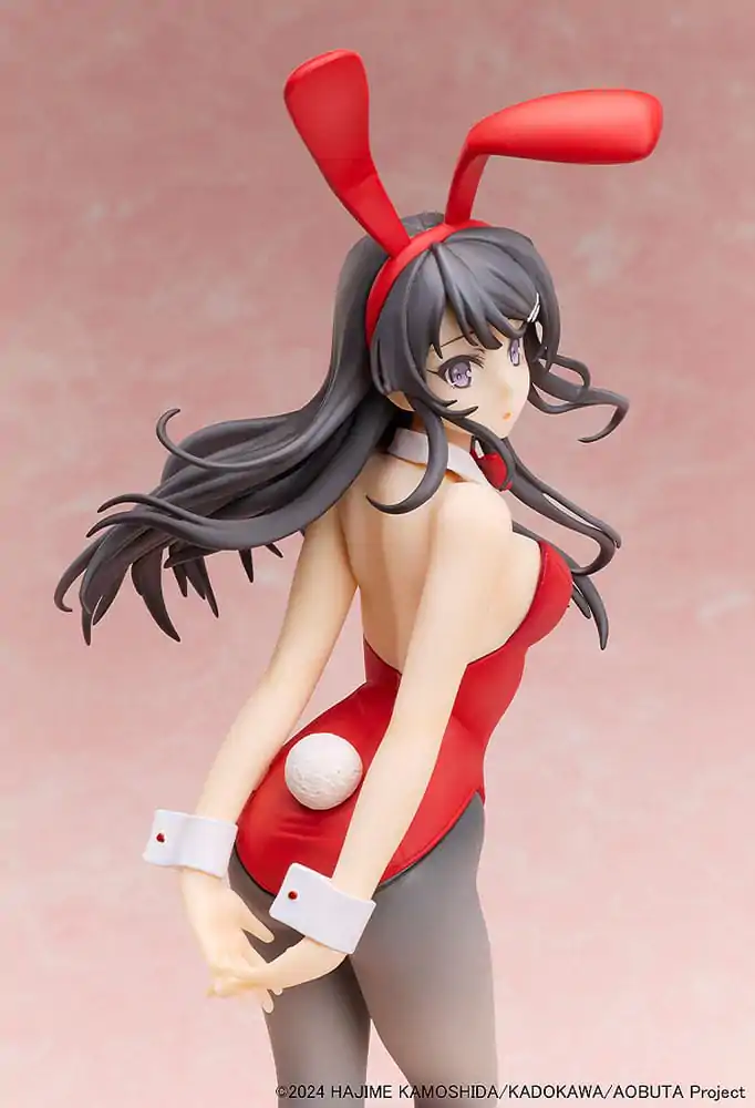 Rascal Does Not Dream of Bunny Girl Senpai Kip 1/7 Mai Sakurajima Red Bunny Girl Ver. 27 cm fotografija proizvoda