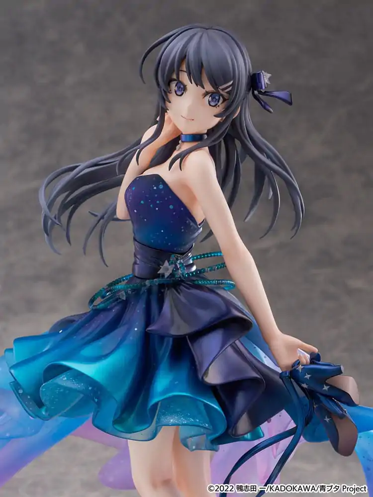 Rascal Does Not Dream of Bunny Girl Senpai PVC kip 1/7 Mai Sakurajima Starry night sky Ver. 25 cm fotografija proizvoda