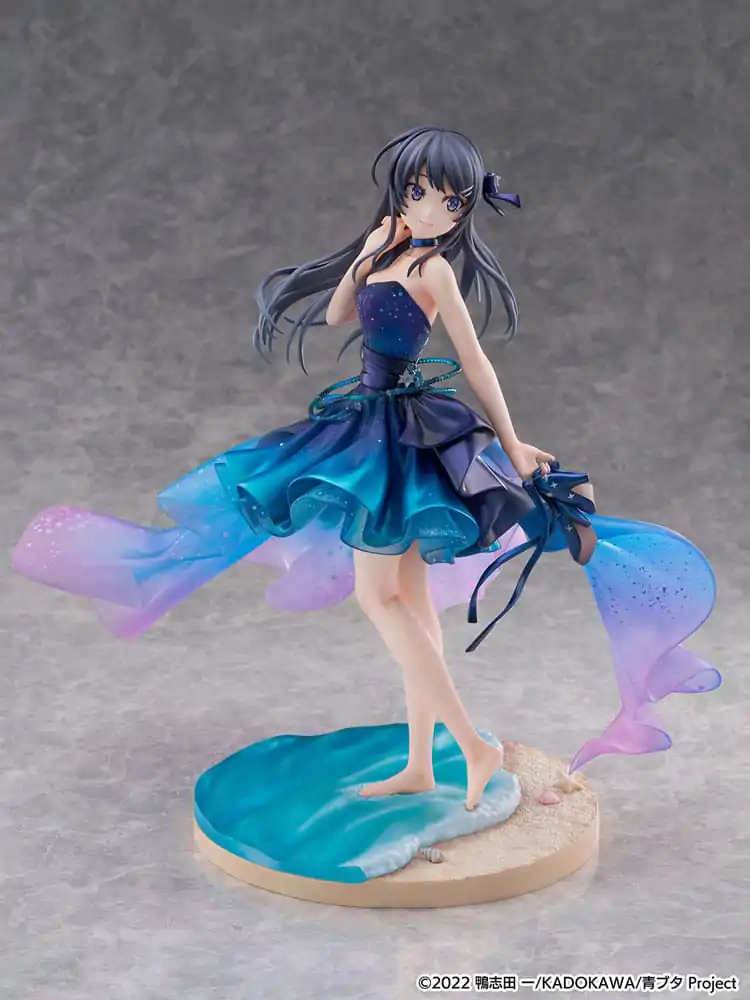 Rascal Does Not Dream of Bunny Girl Senpai PVC kip 1/7 Mai Sakurajima Starry night sky Ver. 25 cm fotografija proizvoda