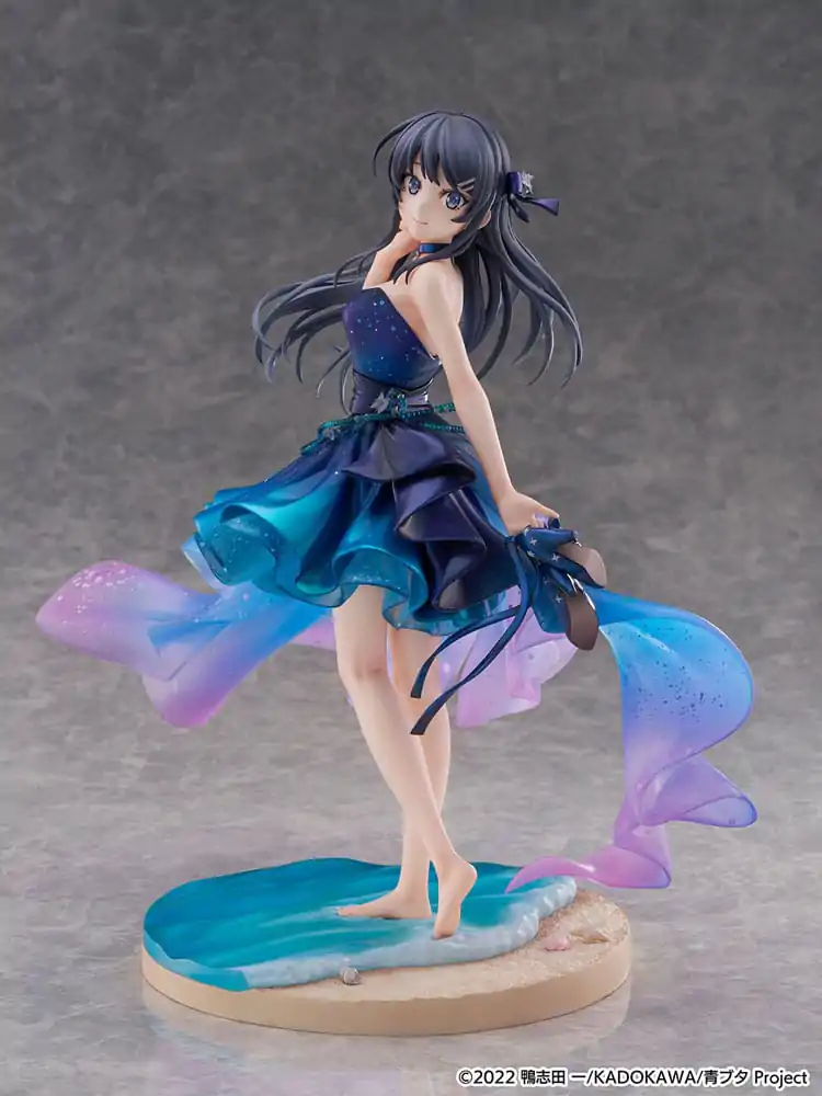 Rascal Does Not Dream of Bunny Girl Senpai PVC kip 1/7 Mai Sakurajima Starry night sky Ver. 25 cm fotografija proizvoda