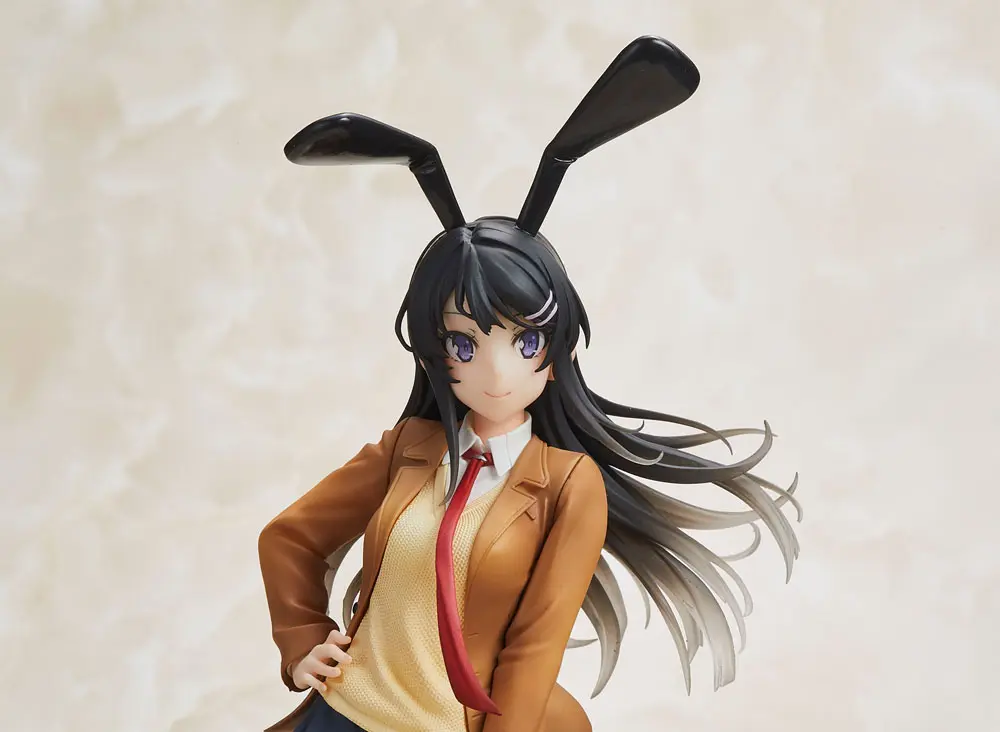 Rascal Does Not Dream of Bunny Girl Senpai Mai Sakurajima Školska Uniforma Zečica Ver. 20 cm fotografija proizvoda