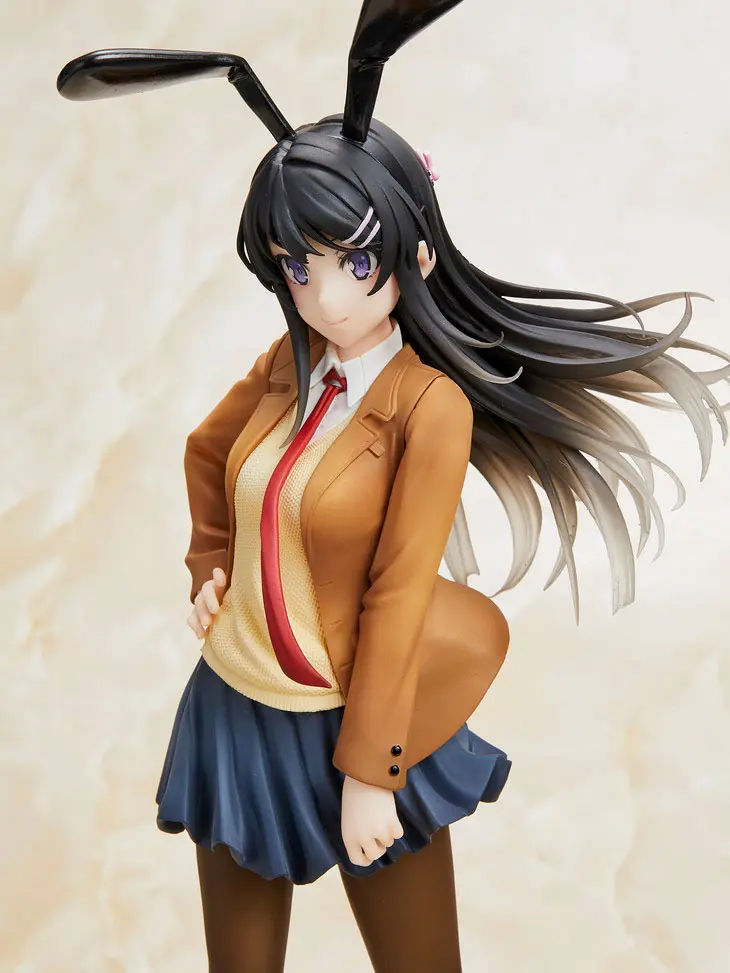 Rascal Does Not Dream of Bunny Girl Senpai Mai Sakurajima Školska Uniforma Zečica Ver. 20 cm fotografija proizvoda