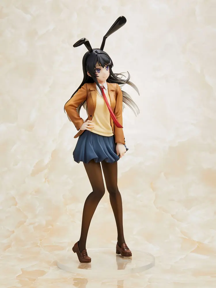Rascal Does Not Dream of Bunny Girl Senpai Mai Sakurajima Školska Uniforma Zečica Ver. 20 cm fotografija proizvoda