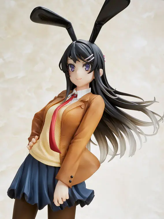 Rascal Does Not Dream of Bunny Girl Senpai Mai Sakurajima Školska Uniforma Zečica Ver. 20 cm fotografija proizvoda