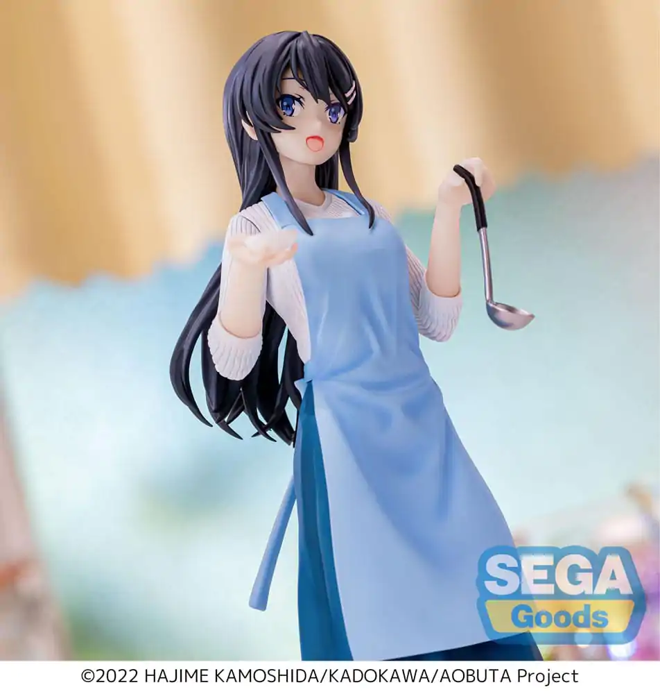 Rascal Does Not Dream of Bunny Girl Senpai Luminasta PVC Kip Mai Sakurajima Apron 14 cm fotografija proizvoda