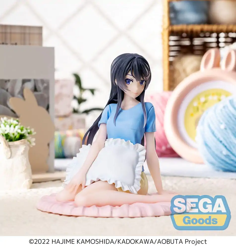 Rascal Does Not Dream of Bunny Girl Senpai Luminasta PVC Kip Mai Sakurajima Pajamas 14 cm fotografija proizvoda