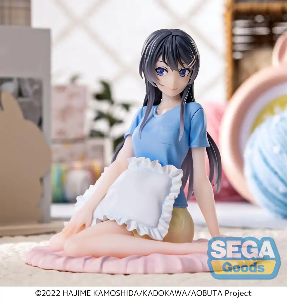 Rascal Does Not Dream of Bunny Girl Senpai Luminasta PVC Kip Mai Sakurajima Pajamas 14 cm fotografija proizvoda
