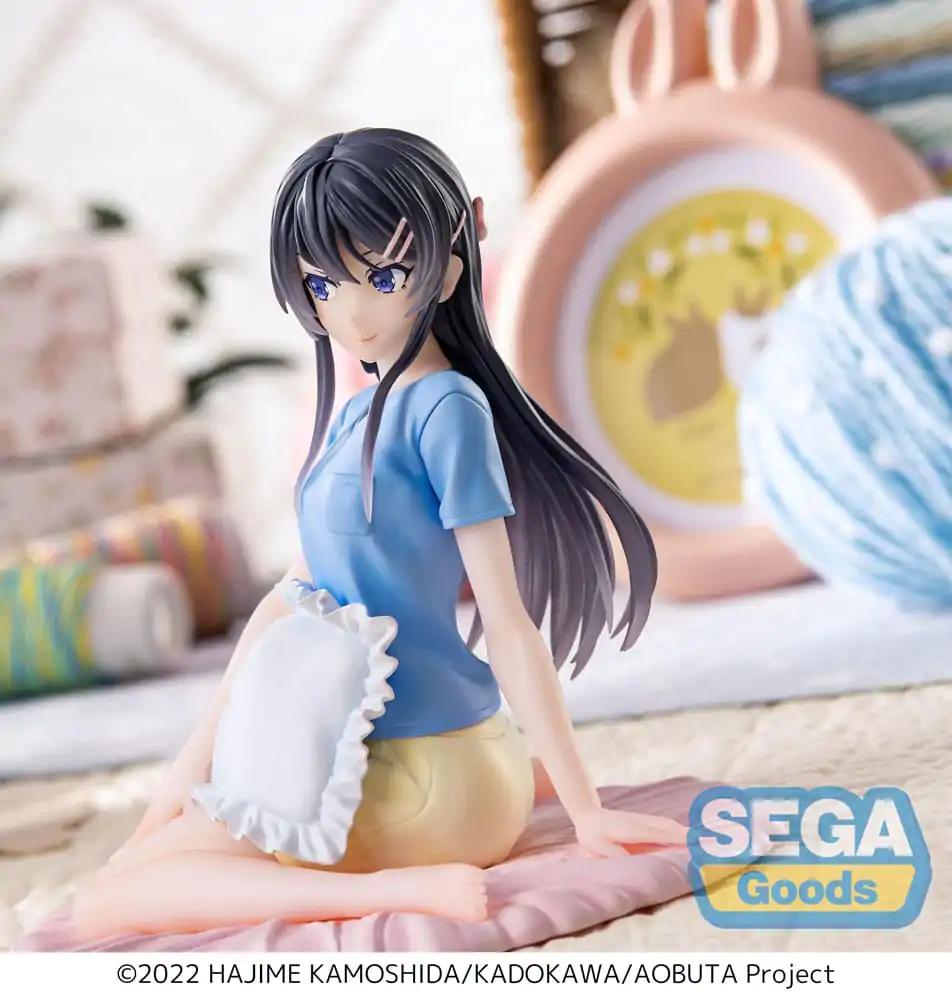 Rascal Does Not Dream of Bunny Girl Senpai Luminasta PVC Kip Mai Sakurajima Pajamas 14 cm fotografija proizvoda