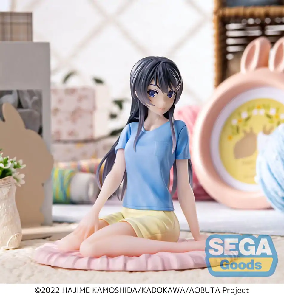 Rascal Does Not Dream of Bunny Girl Senpai Luminasta PVC Kip Mai Sakurajima Pajamas 14 cm fotografija proizvoda