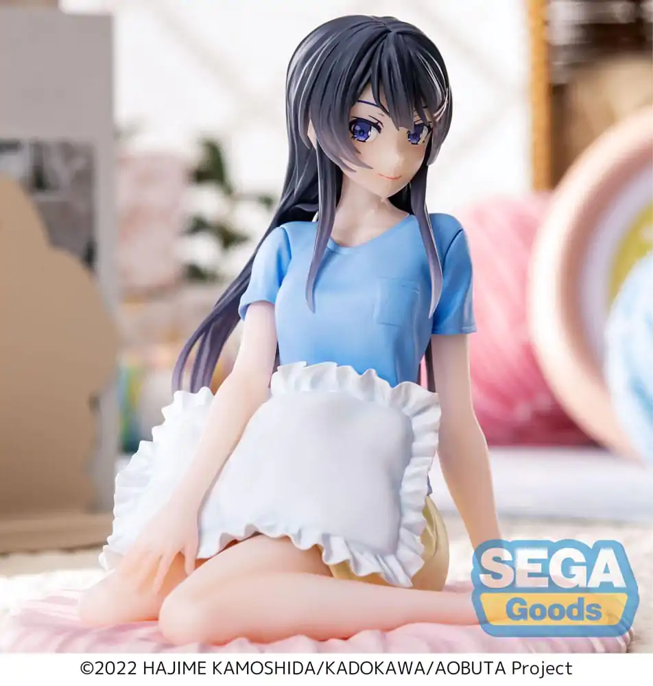 Rascal Does Not Dream of Bunny Girl Senpai Luminasta PVC Kip Mai Sakurajima Pajamas 14 cm fotografija proizvoda