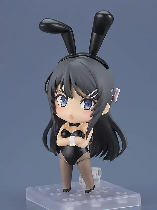 Rascal Does Not Dream of Bunny Girl Senpai Nendoroid akcijska figura Mai Sakurajima: Bunny Girl verzija 10 cm fotografija proizvoda