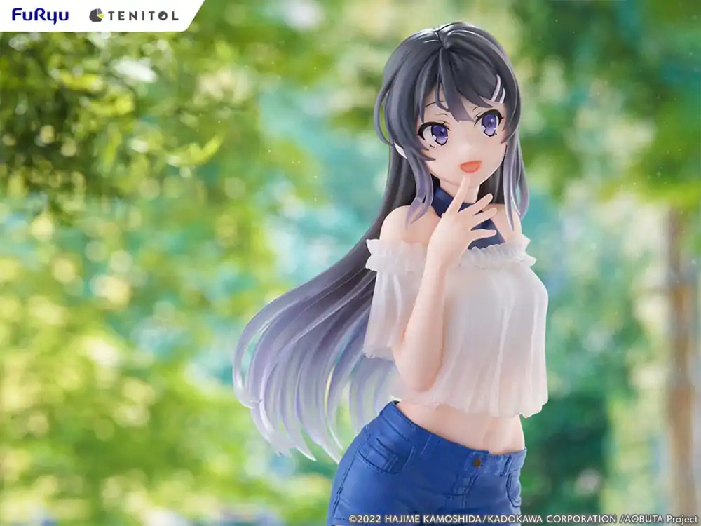 Rascal Does Not Dream of Bunny Girl Senpai Tenitol PVC Kipić Mai Sakurajima 29 cm fotografija proizvoda