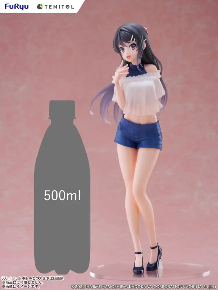 Rascal Does Not Dream of Bunny Girl Senpai Tenitol PVC Kipić Mai Sakurajima 29 cm fotografija proizvoda