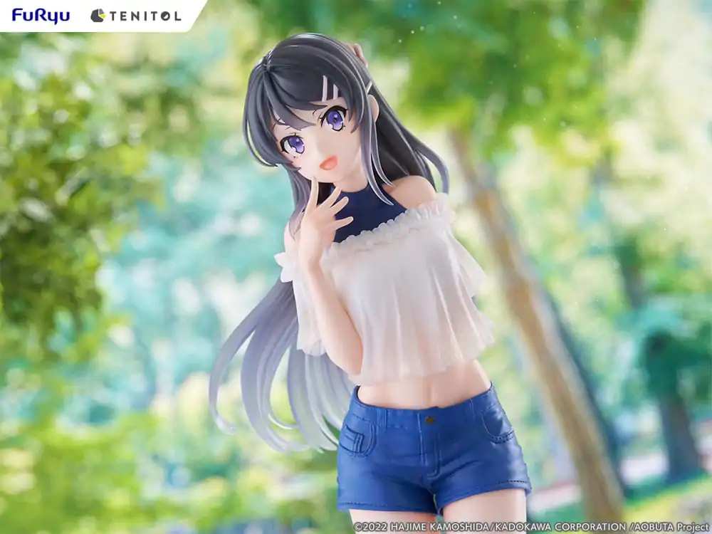 Rascal Does Not Dream of Bunny Girl Senpai Tenitol PVC Kipić Mai Sakurajima 29 cm fotografija proizvoda