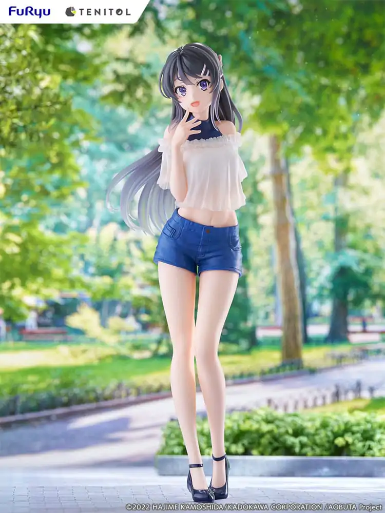 Rascal Does Not Dream of Bunny Girl Senpai Tenitol PVC Kipić Mai Sakurajima 29 cm fotografija proizvoda