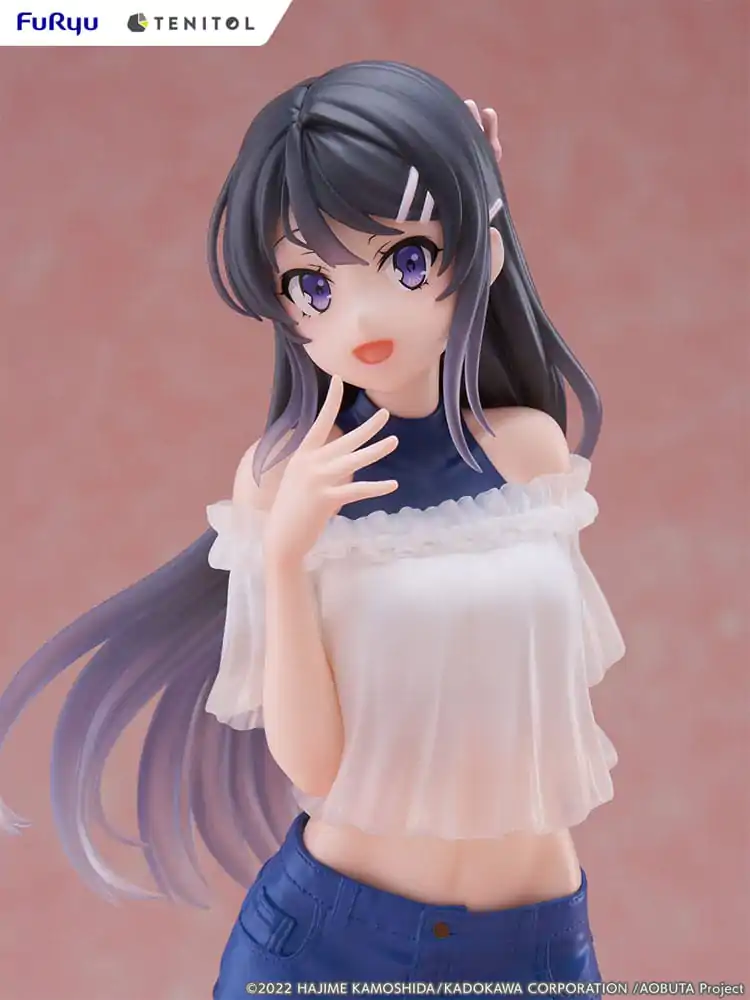 Rascal Does Not Dream of Bunny Girl Senpai Tenitol PVC Kipić Mai Sakurajima 29 cm fotografija proizvoda