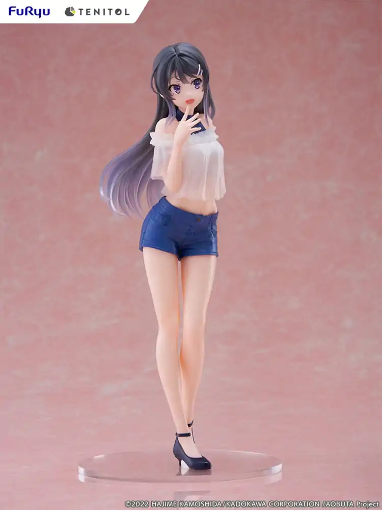 Rascal Does Not Dream of Bunny Girl Senpai Tenitol PVC Kipić Mai Sakurajima 29 cm fotografija proizvoda